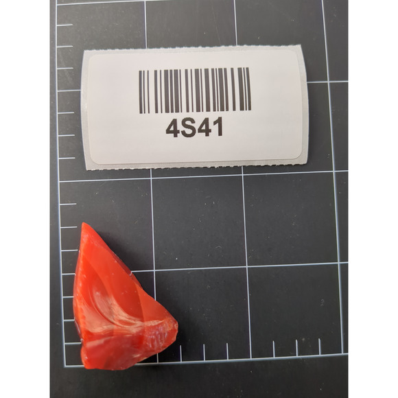 Amberina and Ruby Swirl Slag Art Glass Cullet #4S41 - Picture 6 of 6